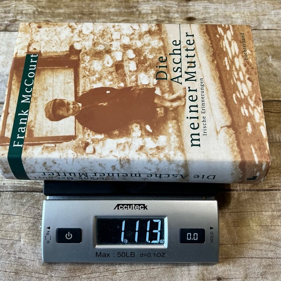 Frank McCourt - Die Asche meiner Mutter Hardcover Book - Picture 4 of 4